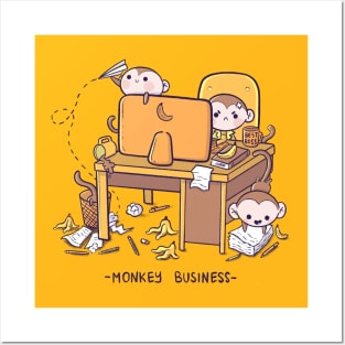 Monkey Business Posters and Art